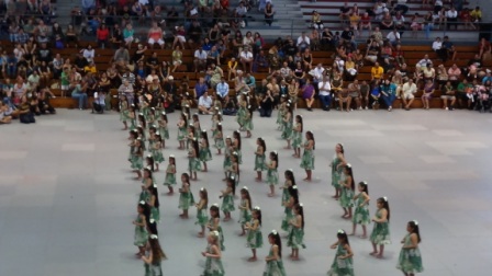 Keiki Hula Easter 2012 Hilo Hawaii